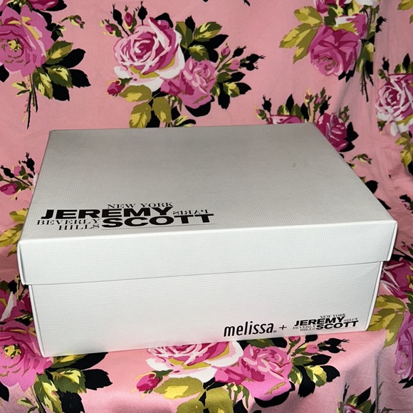 🔥 Jeremy Scott Melissa barbie blow up doll nude heels mules moschino 9 - Picture 16 of 16